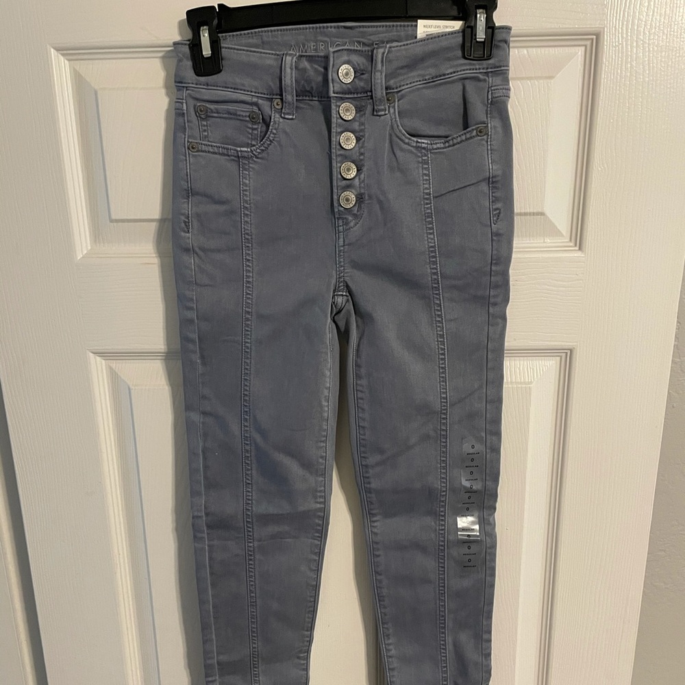 American Eagle high wasted jeans